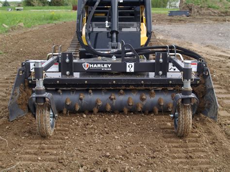 how to use a skid steer harley rake|harley rake services near me.